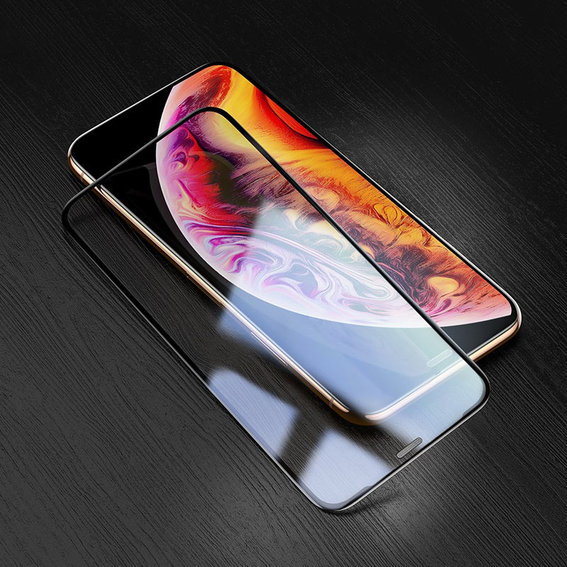 hoco a16 dustproof hd tempered glass for iphone x xs max xr thin