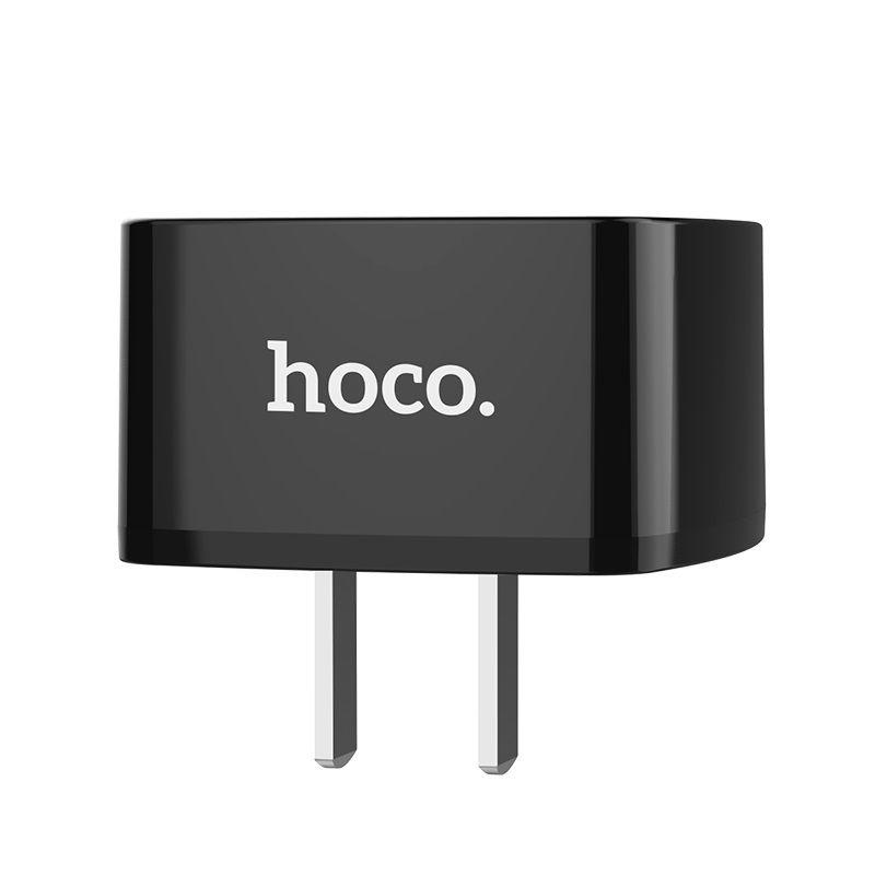 hoco c70 cutting edge single usb port qc30 charger us logo