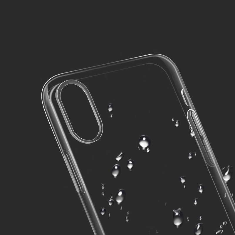 hoco crystal clear series tpu protective case for iphone xr drops