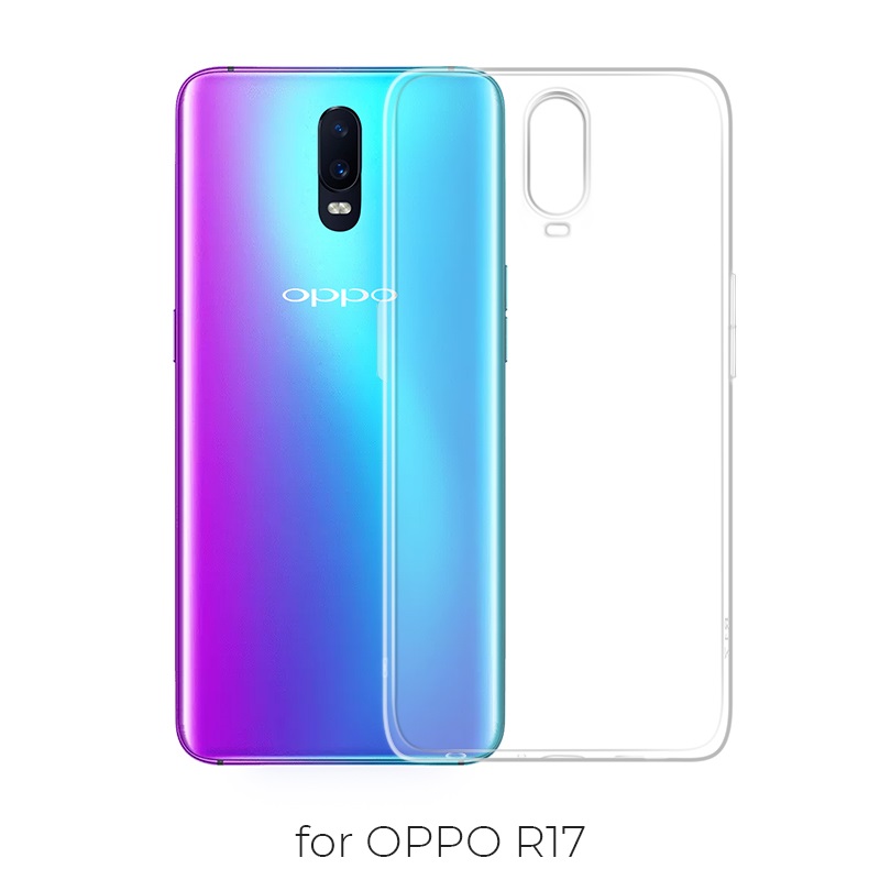 oppo r17 crystal case transparent