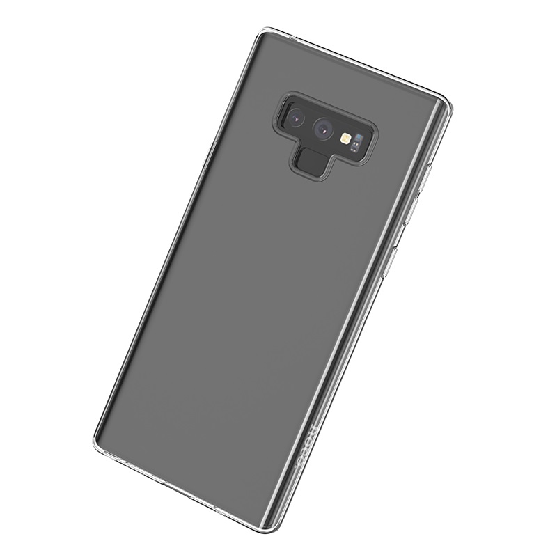 hoco crystal clear series tpu protective case for samsung galaxy note 9 backside