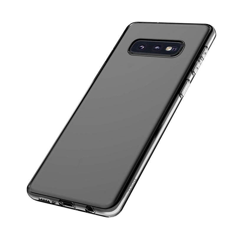 hoco crystal clear series tpu protective case for samsung galaxy s10e bottom