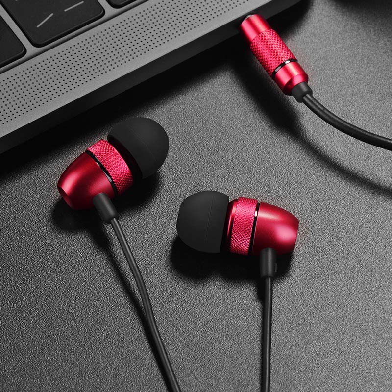 hoco m59 magnificent universal earphones with mic overview