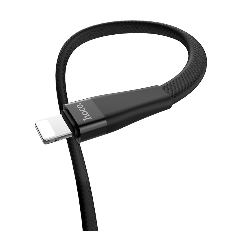 hoco s4 charging data cable with timing display for lightning connector