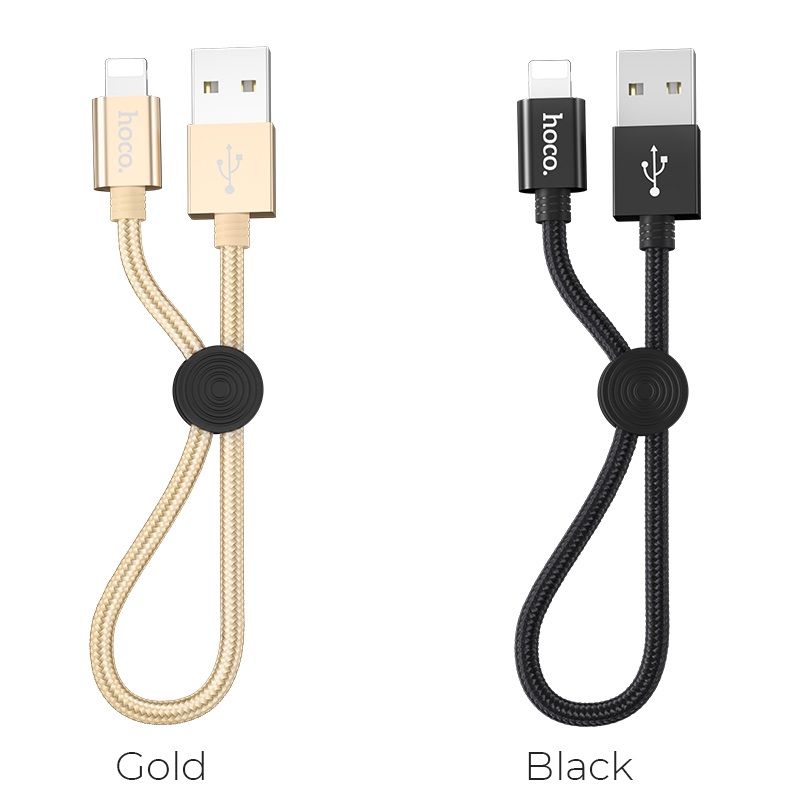 hoco x35 premium charging data cable for lightning colors