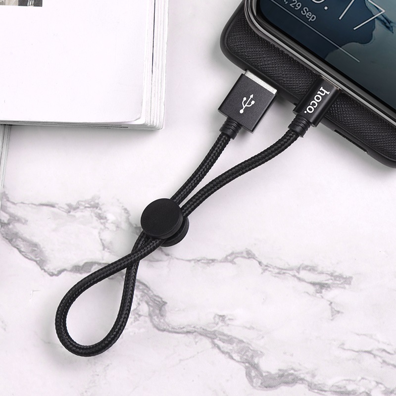 hoco x35 premium charging data cable for type c charging black