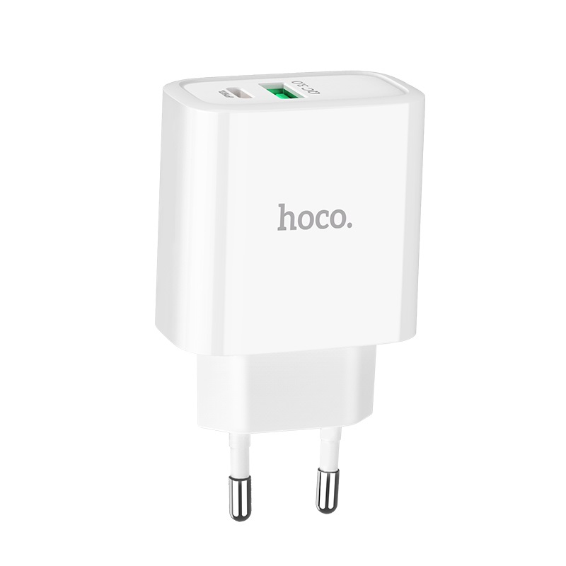 hoco c57a speed charger pd qc30 charger eu front