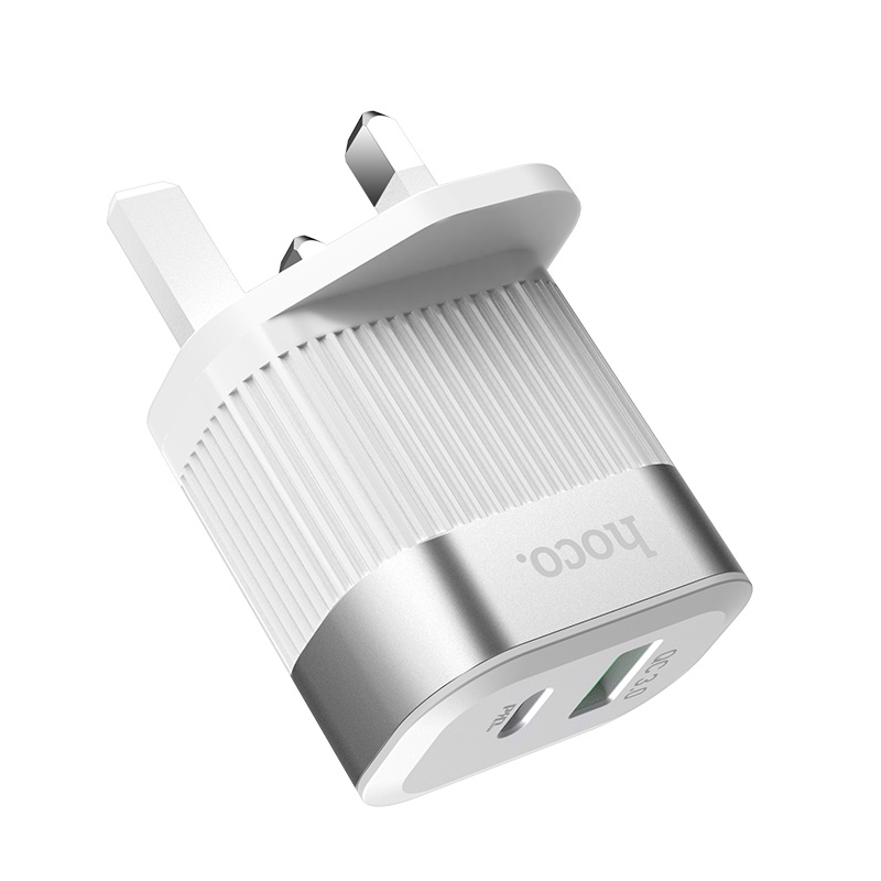 hoco c58b prominent pd qc30 wall charger uk housing
