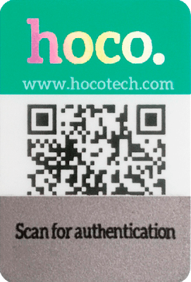hoco double anti counterfeiting identification