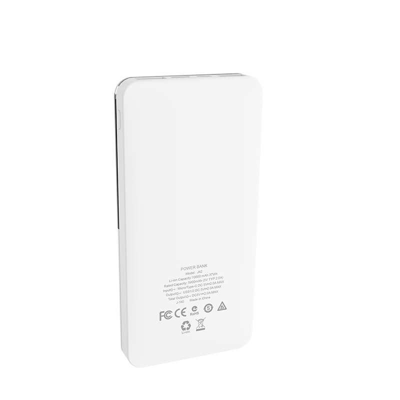 hoco j42 pin sạc dự phòng di động công suất cao 10000 mah thông số kỹ thuật