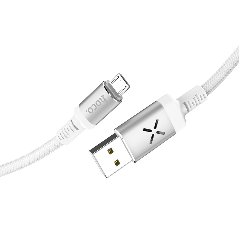hoco u63 spirit charging data cable for micro usb joints