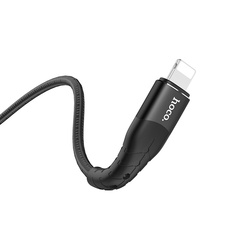 hoco u64 superior pd charging cable type c to lightning logo