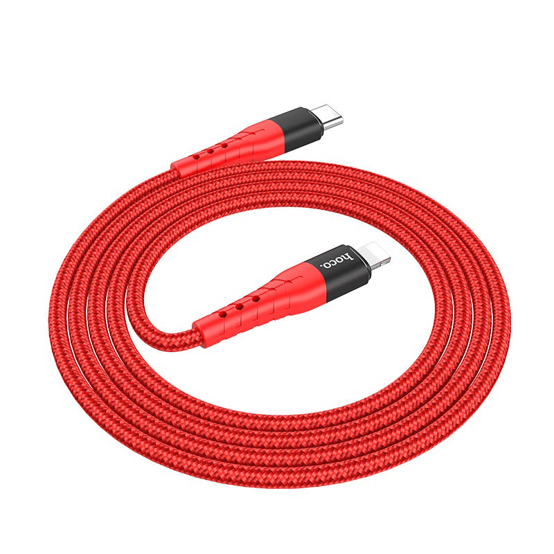 hoco u64 superior pd charging cable type c to lightning wire