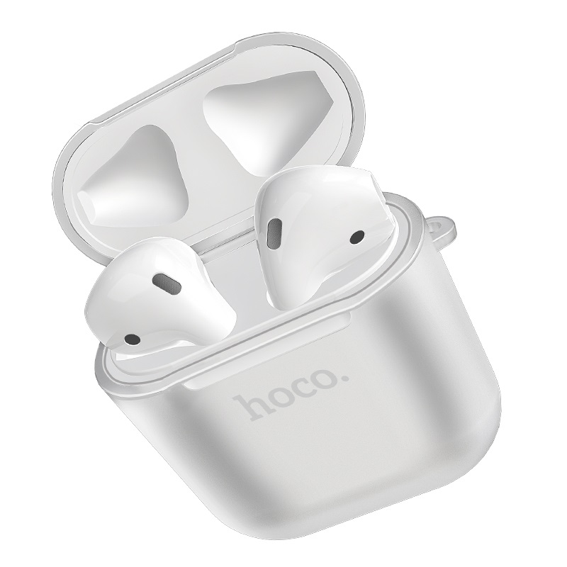 hoco airpods 1 2 wireless headset tpu case earphones