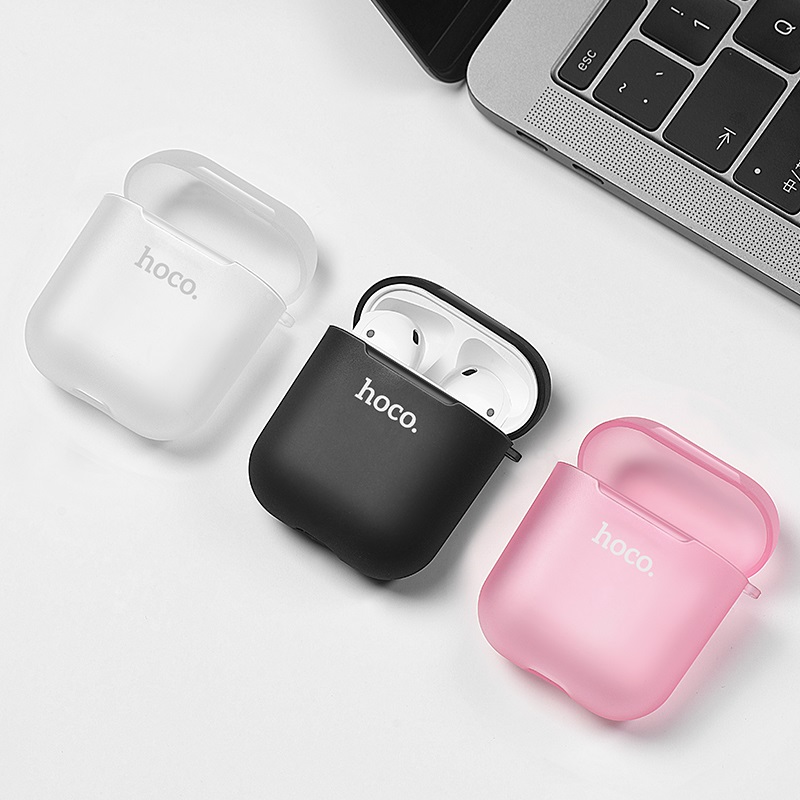 hoco airpods 1 2 wireless headset tpu case interior colors