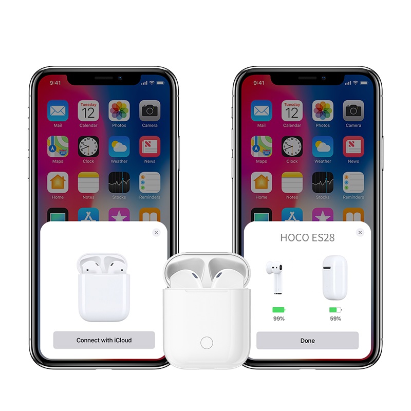 hoco es28 original series apple wireless headset connection