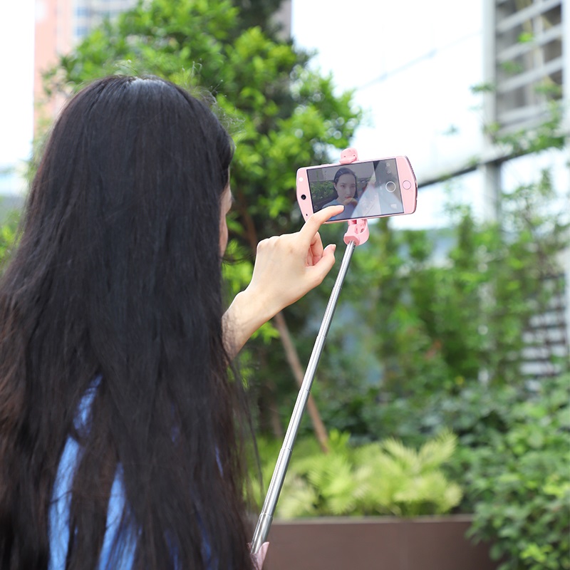 hoco k12 lisa wireless selfie stick usage