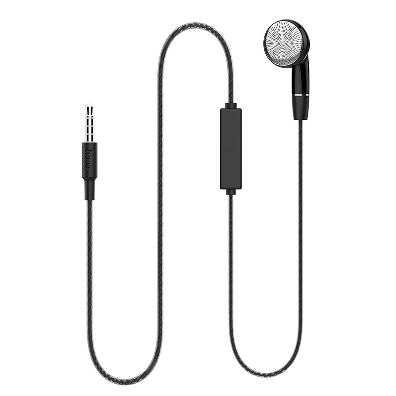 hoco m61 nice tone single ear universal earphones with mic wire