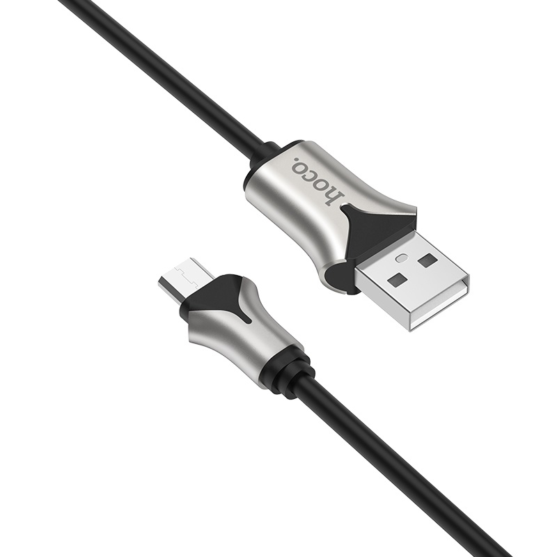 hoco u67 soft silicone charging data cable for micro usb connectors