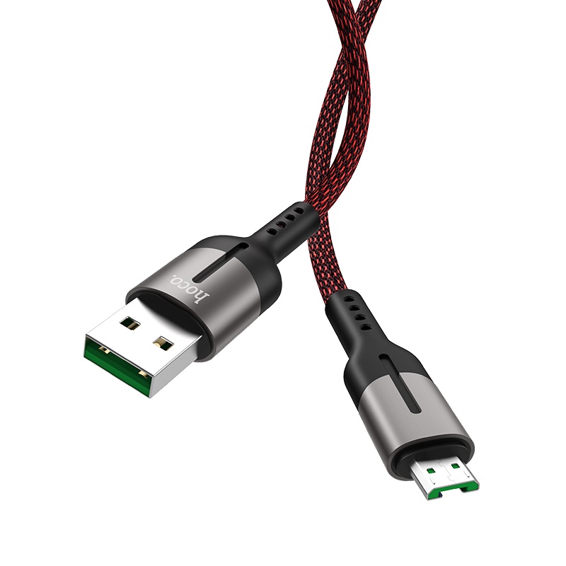 hoco u68 4a gusto кабель для быстрой зарядки и передачи данных micro usb 7pin