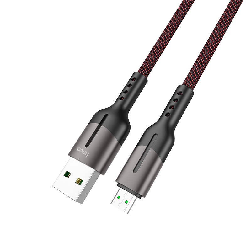 hoco u68 4a gusto flash charging data cable for micro usb connectors