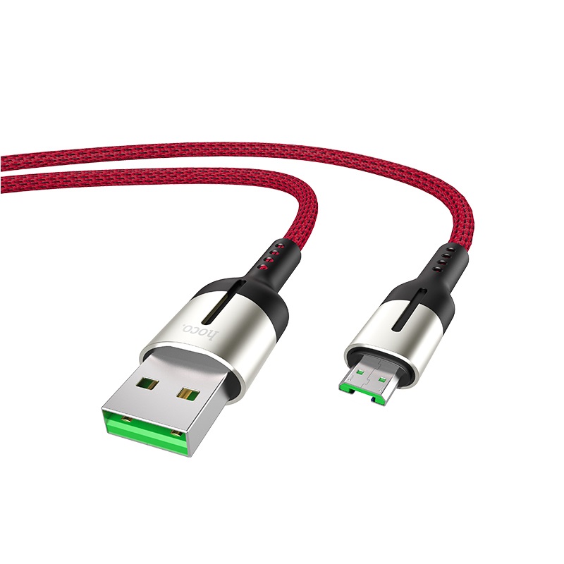hoco u68 4a gusto flash charging data cable for micro usb joints