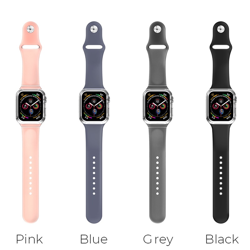 hoco wb09 ice crystal solid watchband for apple watch colors