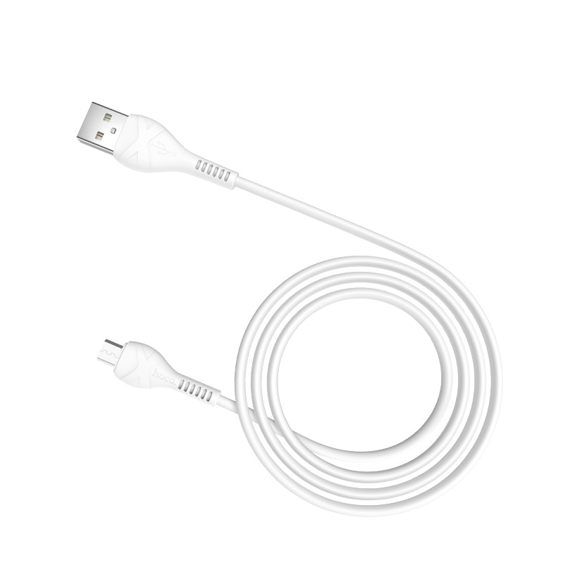 hoco x37 cool power charging data cable for micro usb folded