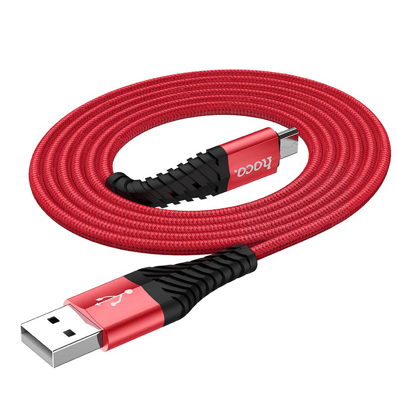 hoco x38 cool charging data cable for micro usb folded