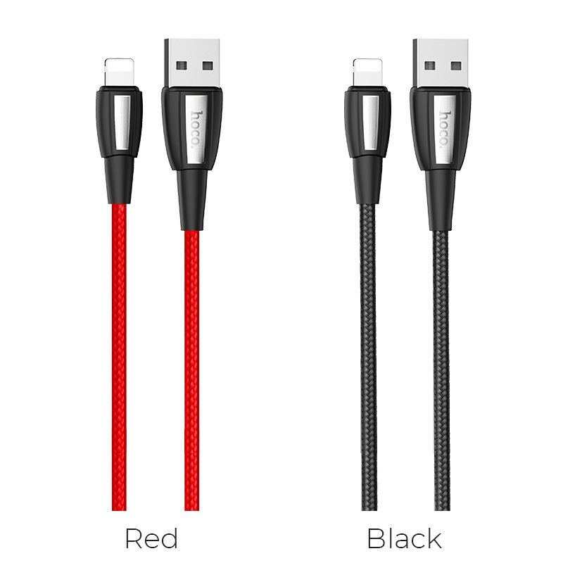 hoco x39 titan charging data cable for lightning colors