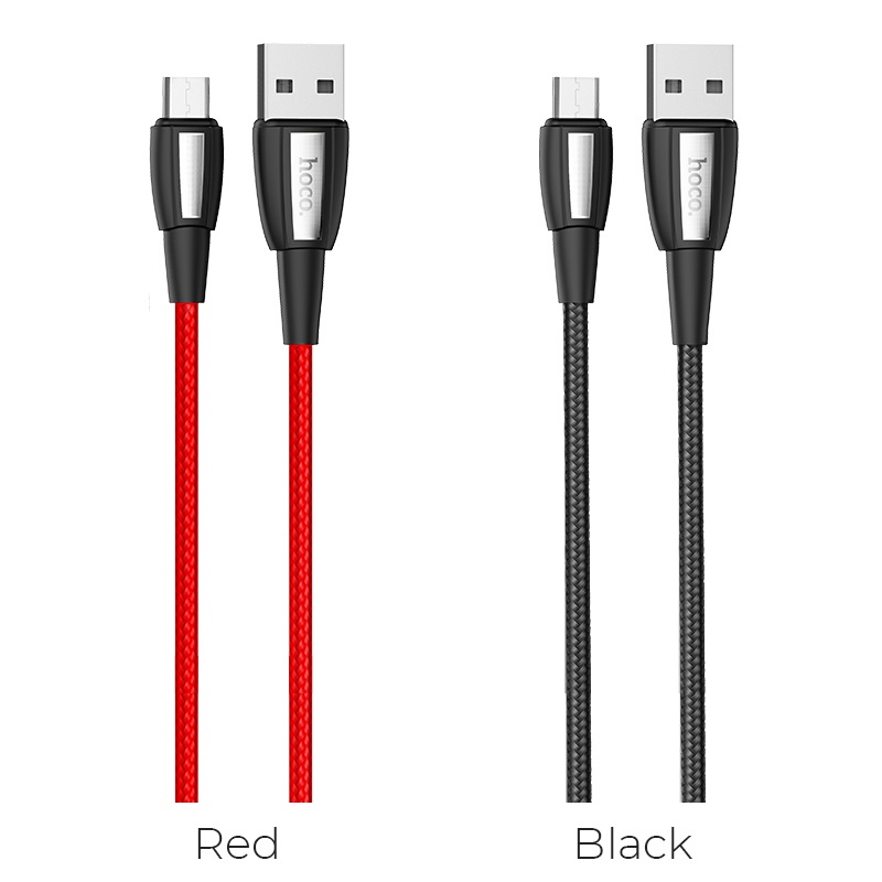 hoco x39 titan charging data cable for micro usb colors