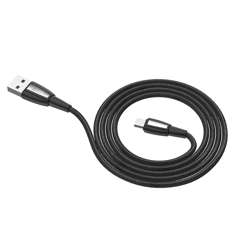 hoco x39 titan charging data cable for micro usb folded