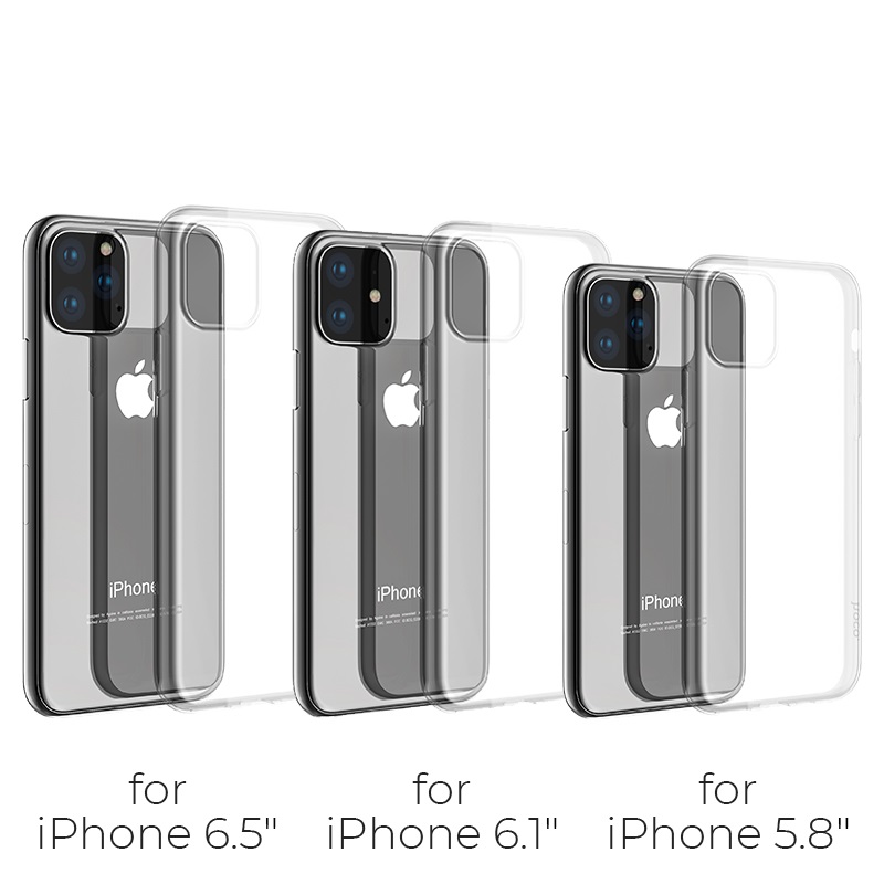 hoco iphone 5.8 6.5 light series tpu case models