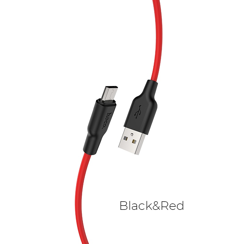 x21 plus micro usb black red