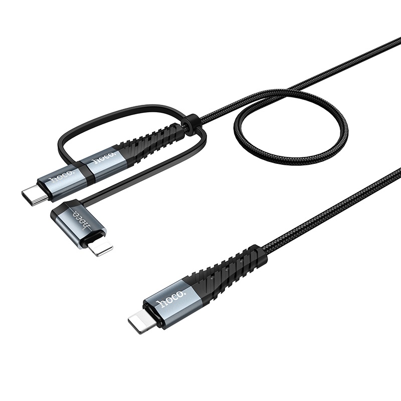 hoco x38 cool 4in1 charging cable design