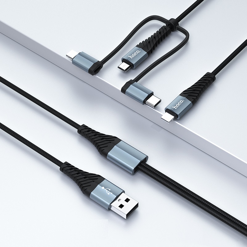 hoco x38 cool 4in1 charging cable interior