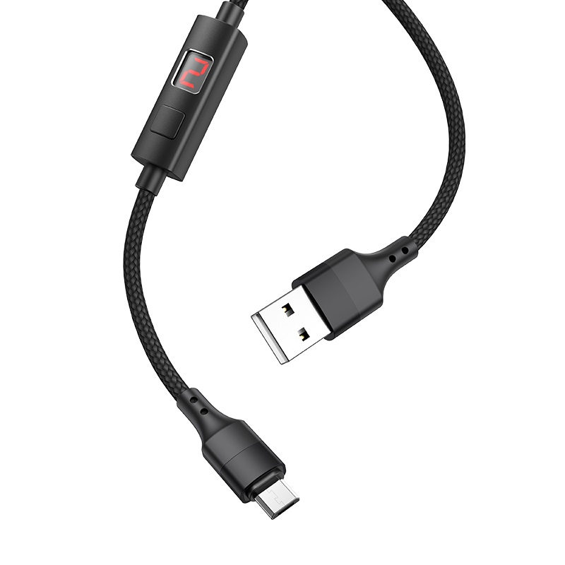 hoco selected s13 central control timing charging data cable for micro usb connectors