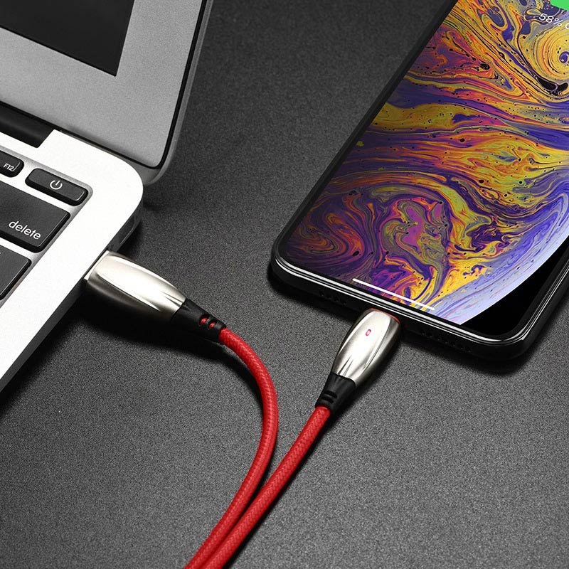 hoco u71 star charging data cable for lightning interior