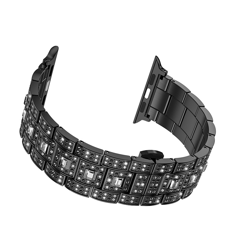 hoco wb13 starlight steel strap for apple watch buckle