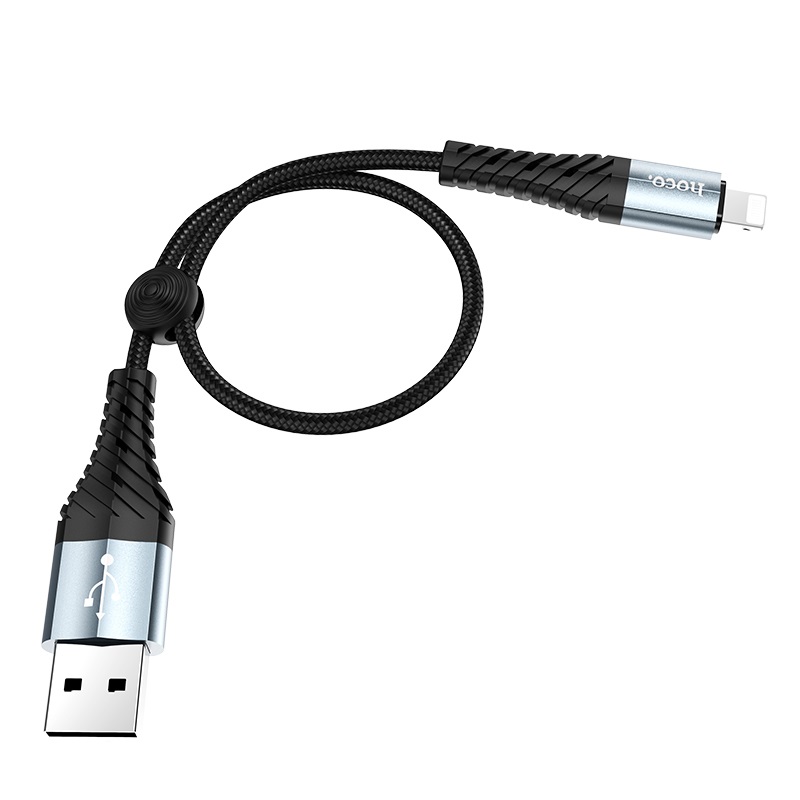 hoco x38 cool charging data cable for lightning 25cm usb