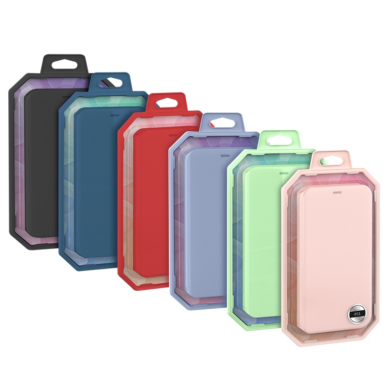 hoco colorful series защитный чехол из жидкого силикона для iphone 11 упаковки