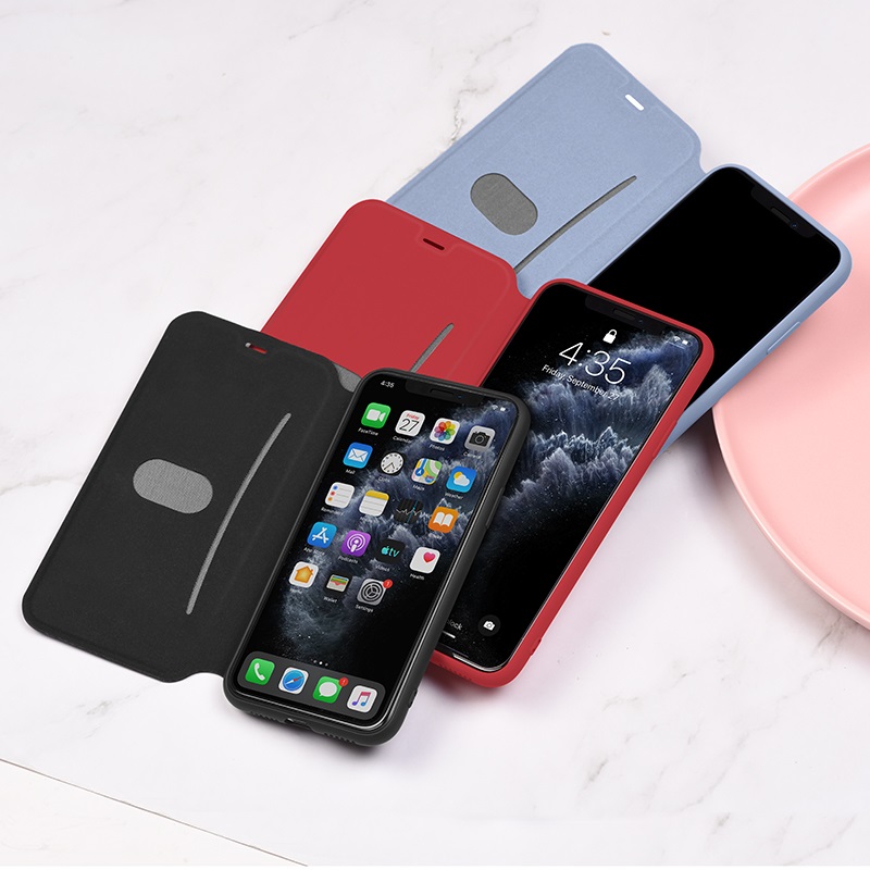 hoco colorful series liquid silicone case for iphone 11pro promax overview