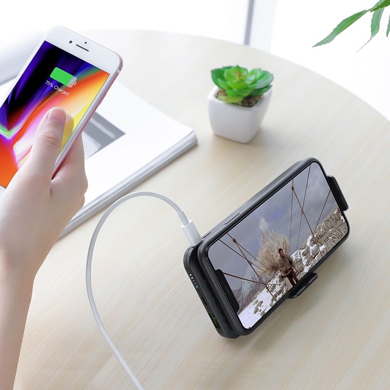 hoco s16 energy lake pd 10w wireless charging multi function mobile power bank 10000mah charging