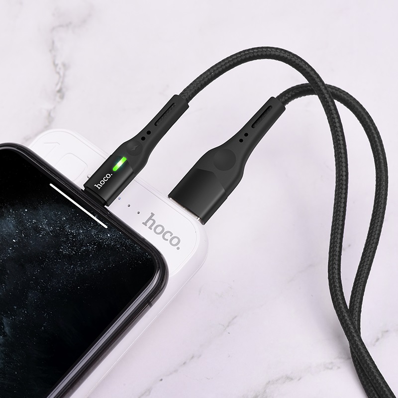 hoco selected s24 lightning celestial charging data cable charge