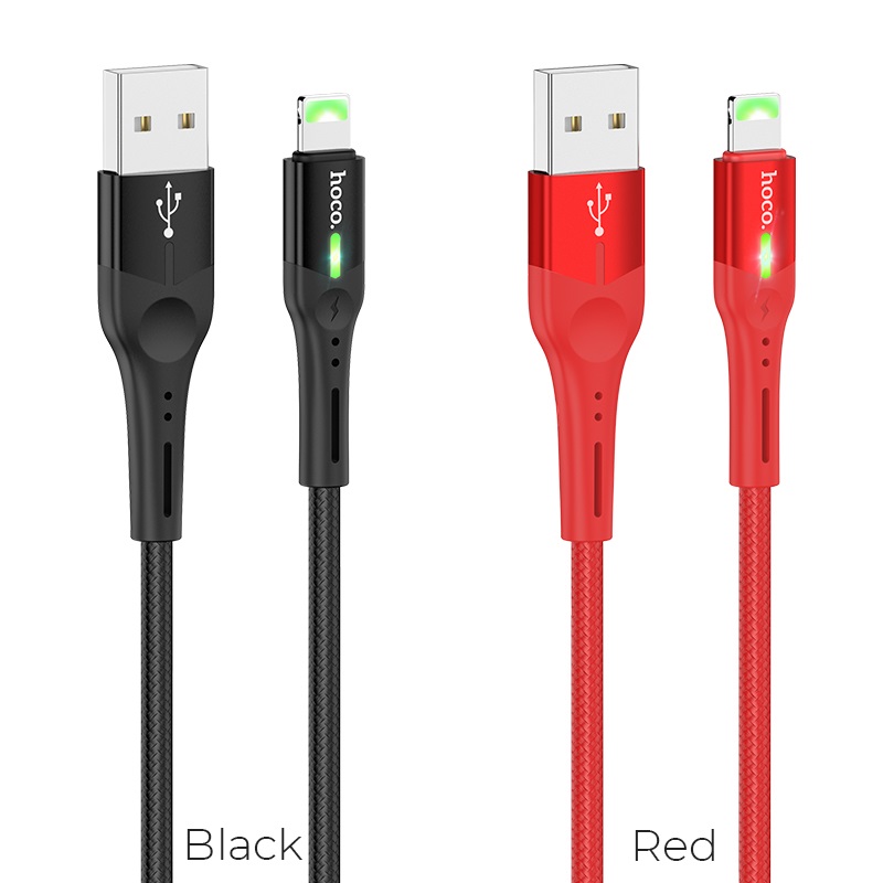 hoco selected s24 lightning celestial charging data cable colors