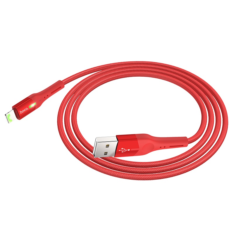 hoco selected s24 lightning celestial charging data cable folded