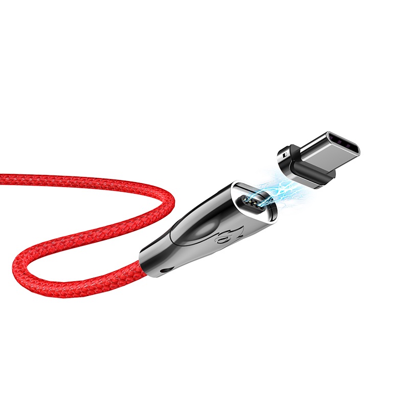 hoco u75 blaze magnetic charging data cable for type c connectors