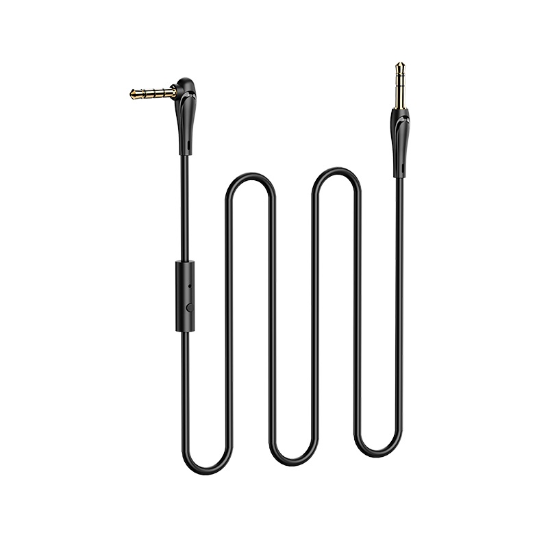 hoco upa15 aux audio cable with mic full view