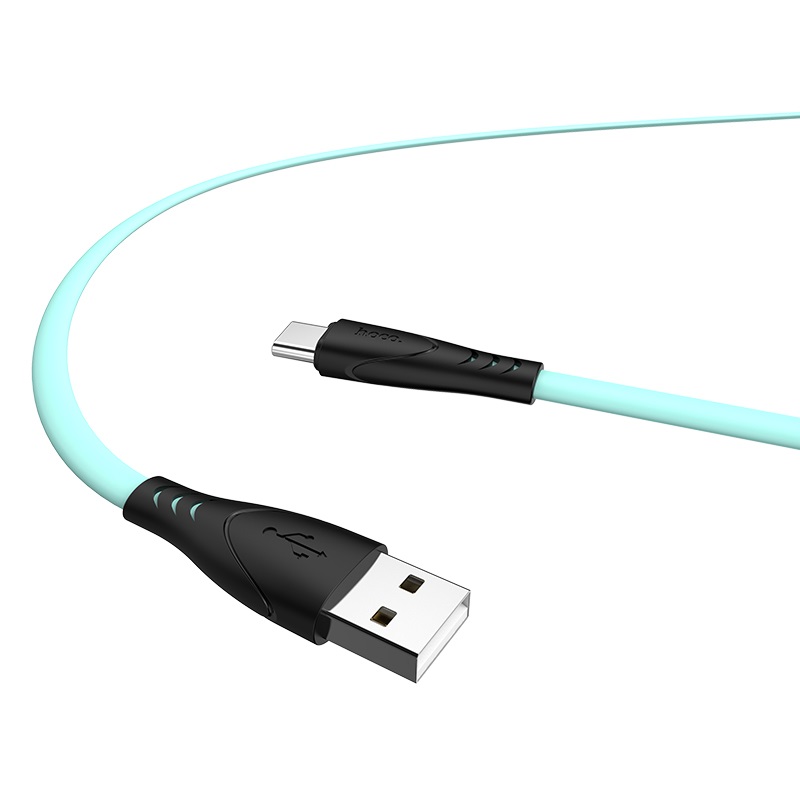 hoco x42 soft silicone charging cable for type c connectors