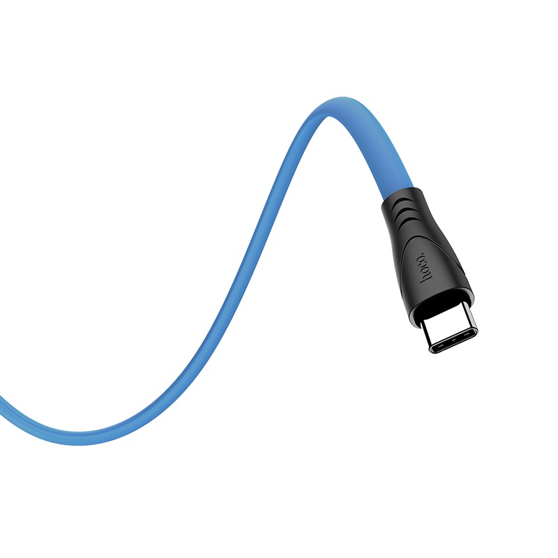 hoco x42 soft silicone charging cable for type c tail